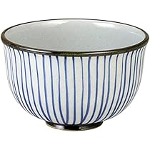 Amazon｜丼 : 有田焼 唐草 軽々多用丼(青) Japanese Bowl Pottery/Size